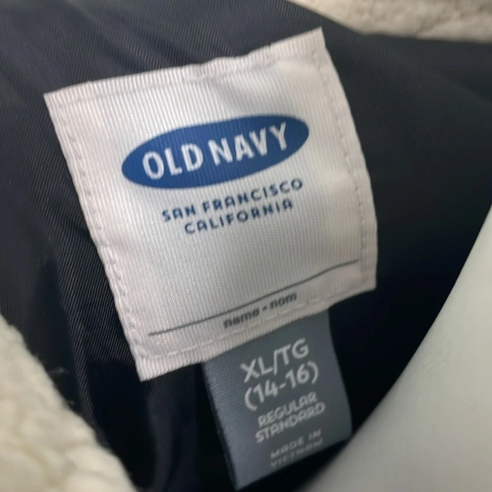 Old Navy lined fleece