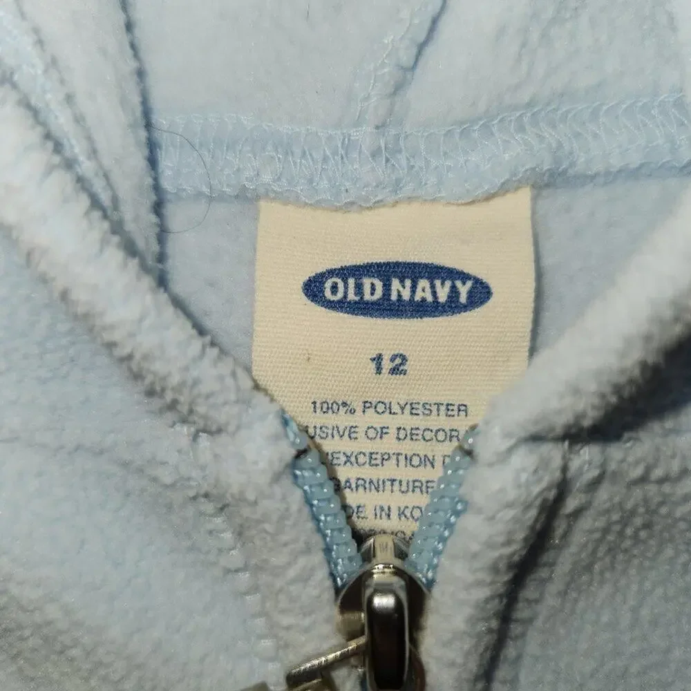 Old Navy zip navy