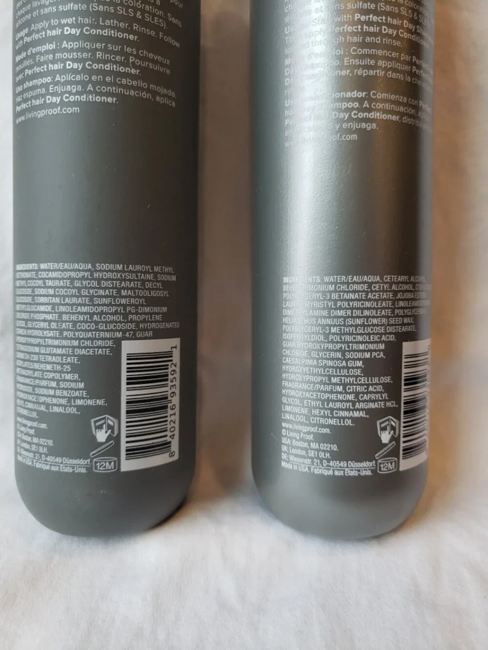 Living Proof silicones retail ship
