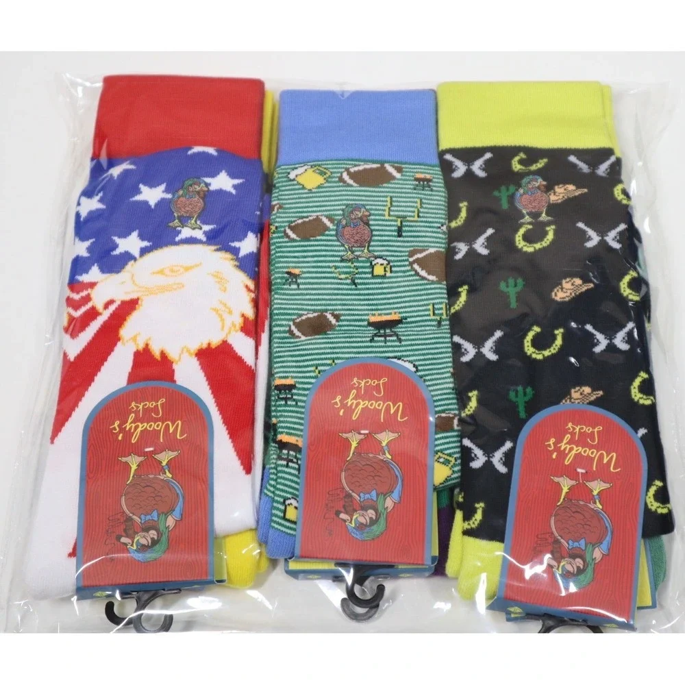 Woody's Men's 6 Pack of‎ Socks