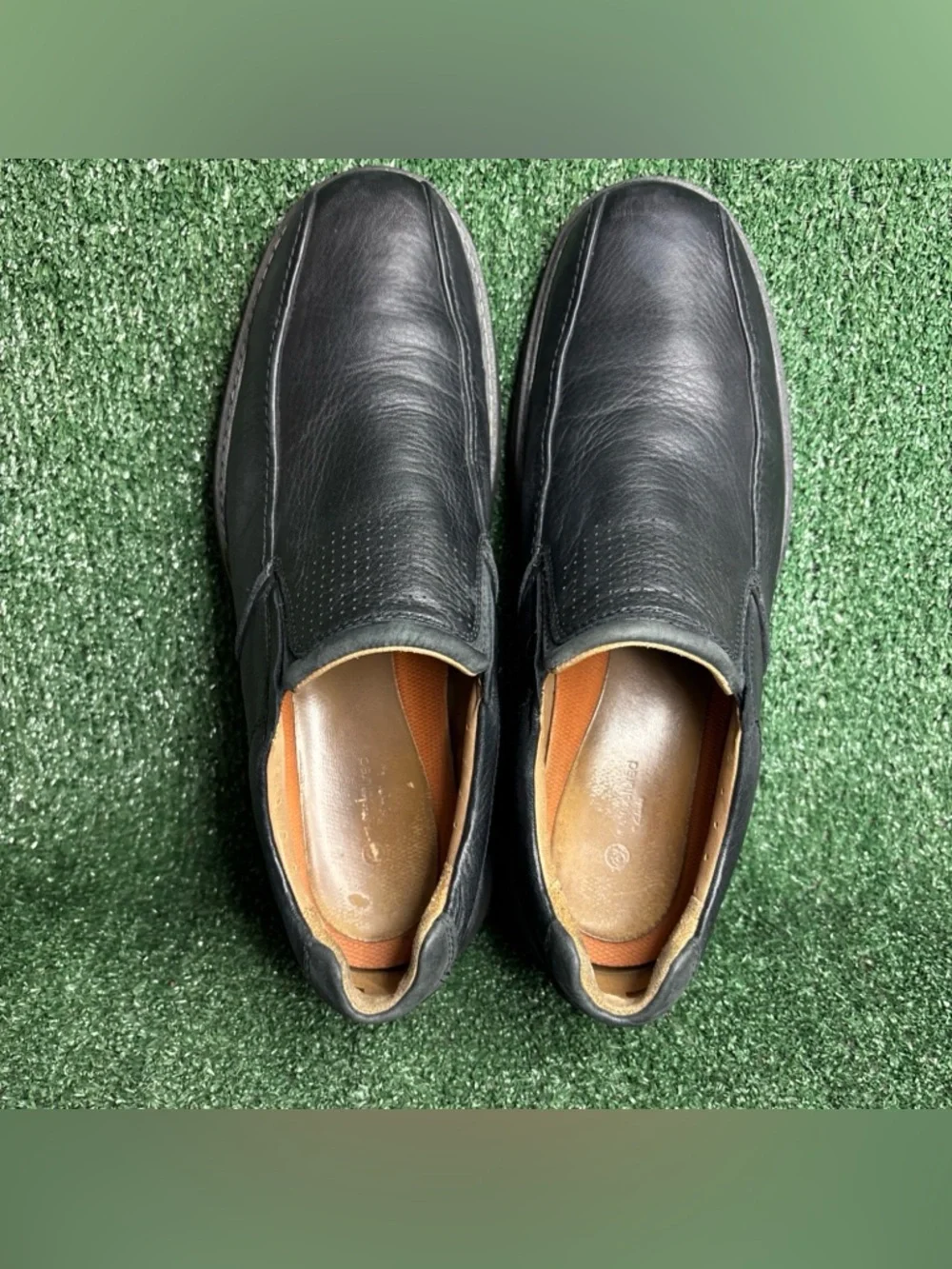 Clarks unstructured black