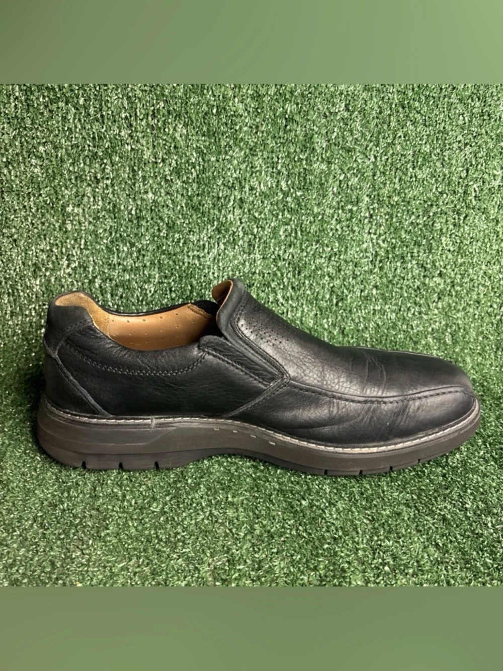 Clarks unstructured black