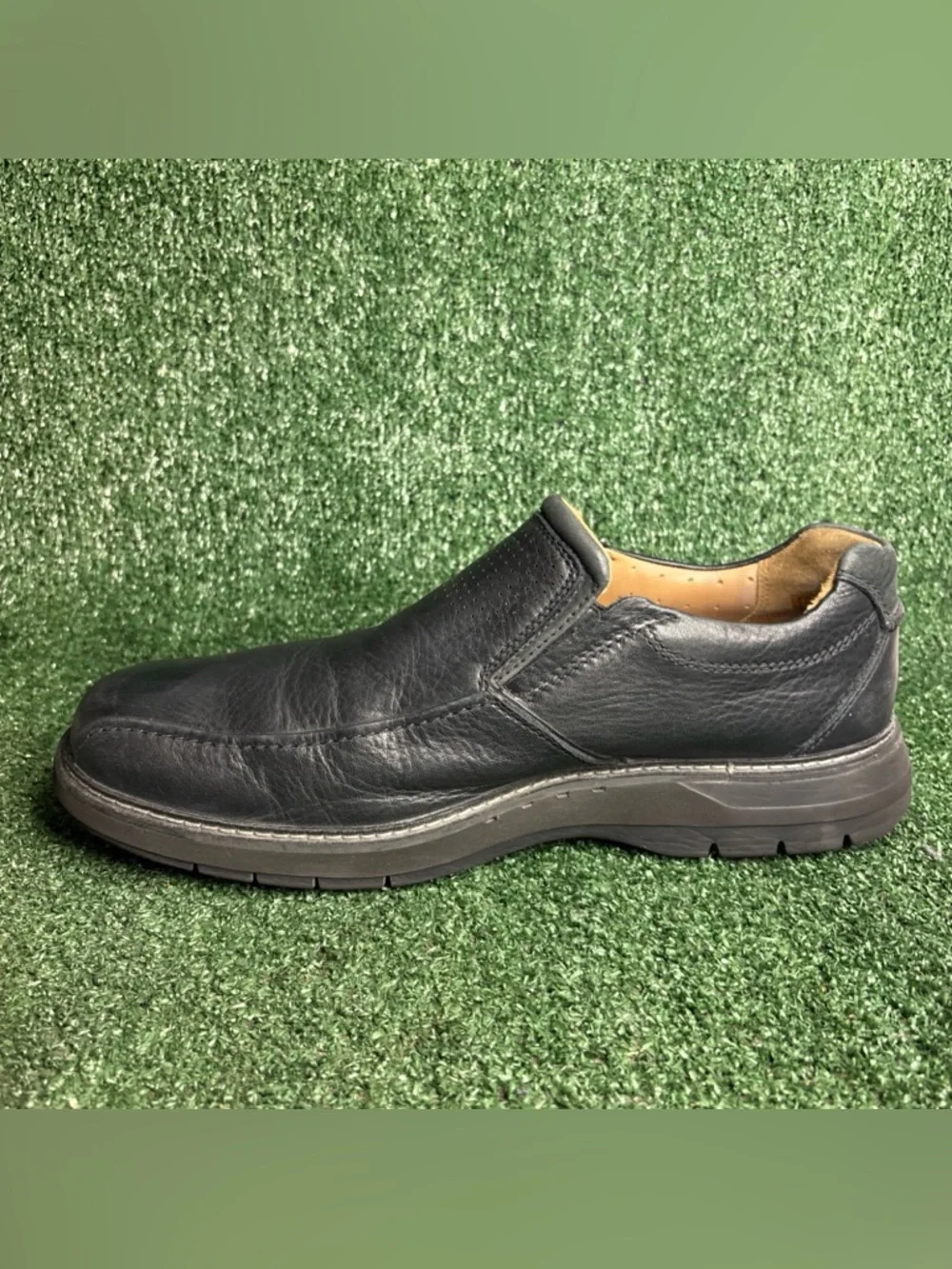 Clarks unstructured black