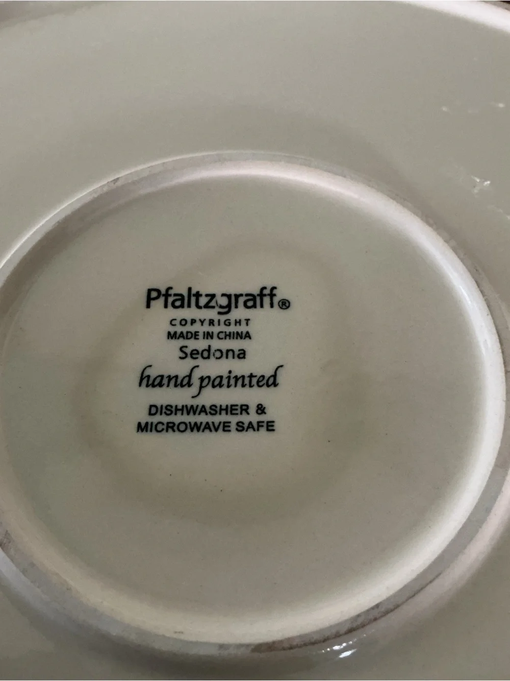 Pfaltzgraff tortilla seems