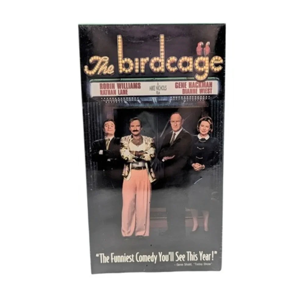 1996 MGM The Birdcage Factory Sealed VHS Movie