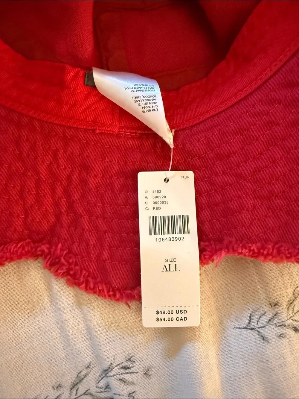 Anthropologie size hat
