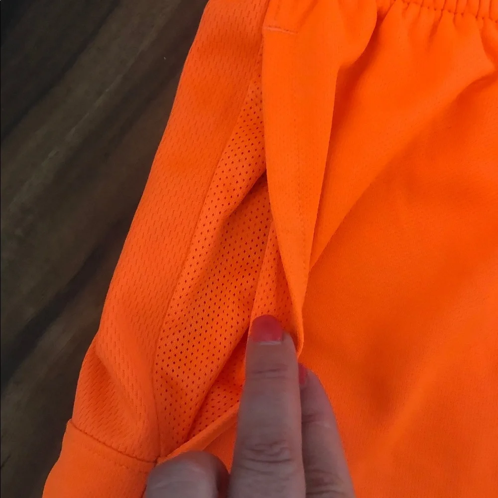 Nike orange logo smooth