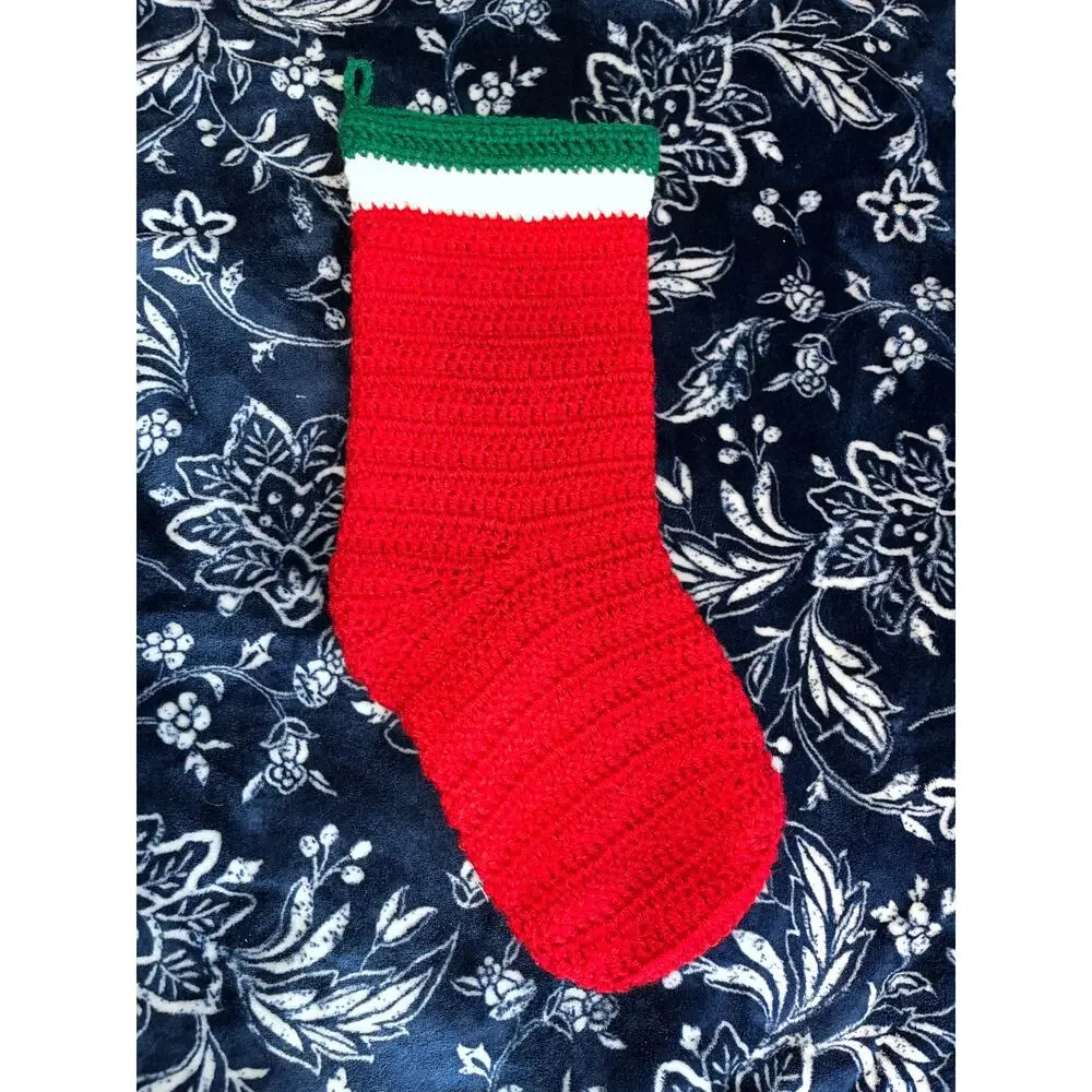 Handmade vintage crocheted