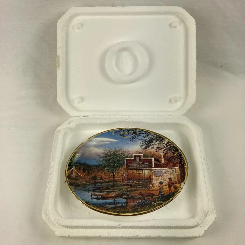 The Bradford Exchange remember pictures plate
