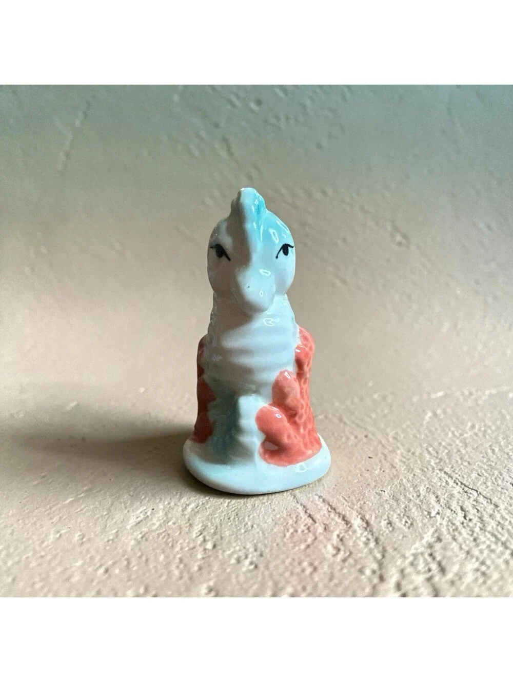Vintage Ceramic Seahorse Salt Shaker