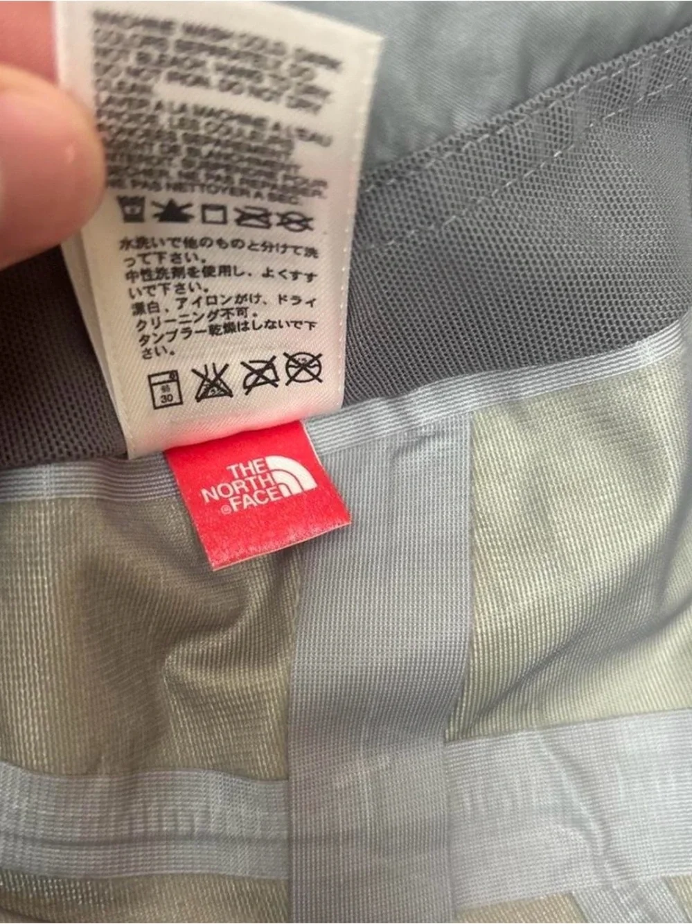 The North Face recco pockets cracking