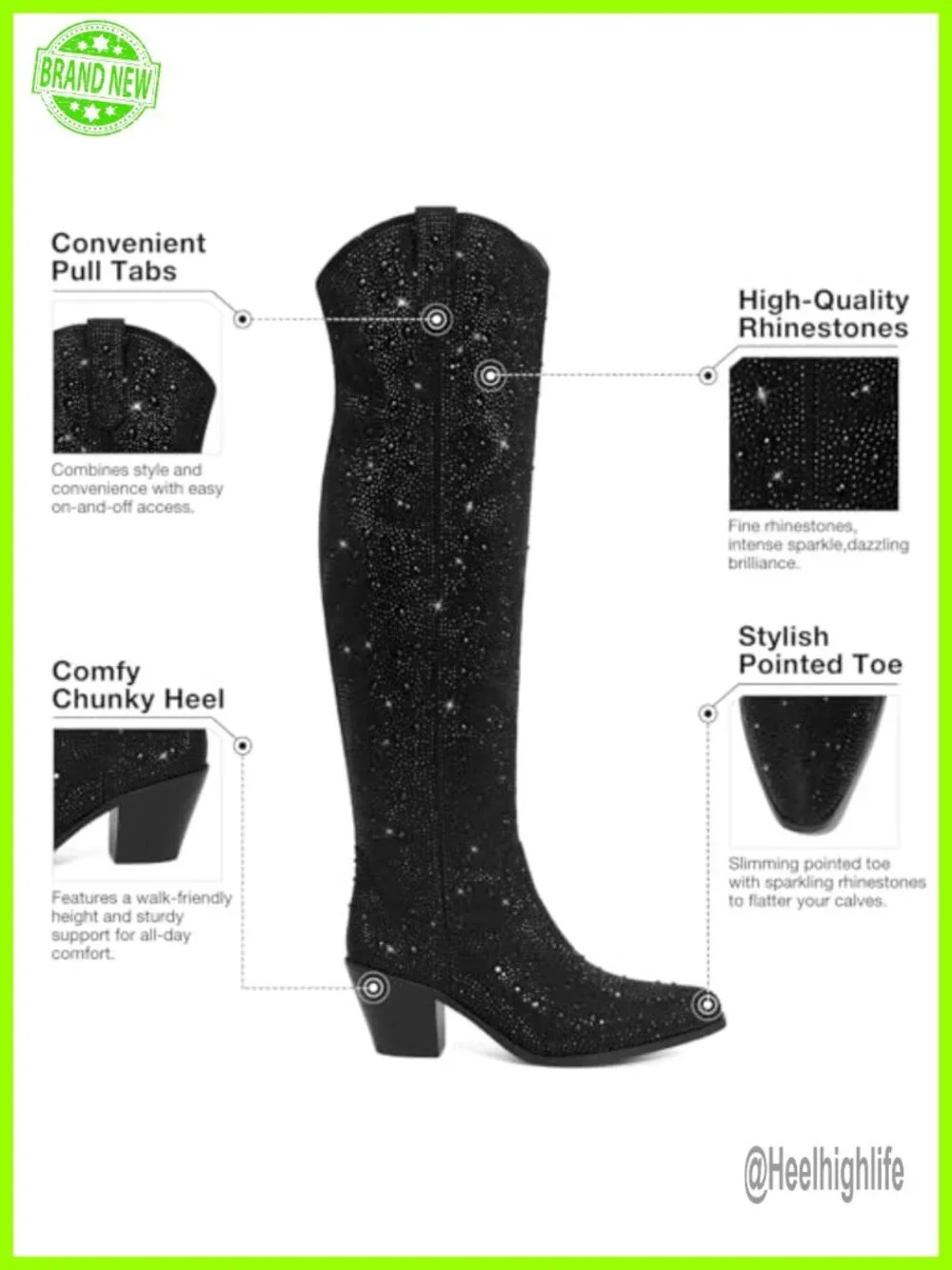 N/A dazzling rhinestone