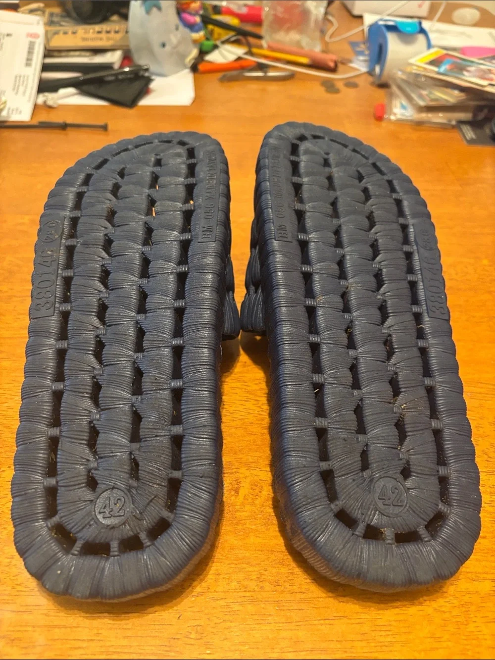TECS straps casual footbed