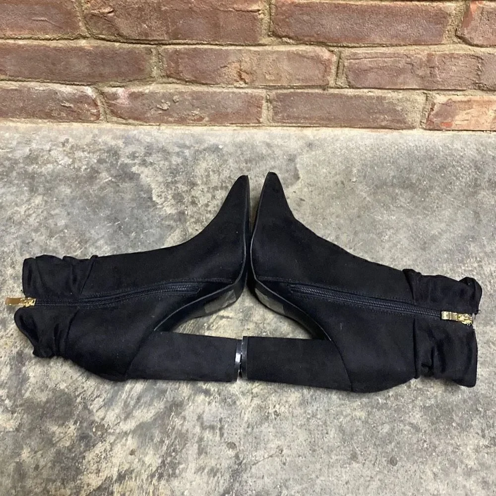 Qupid black faux
