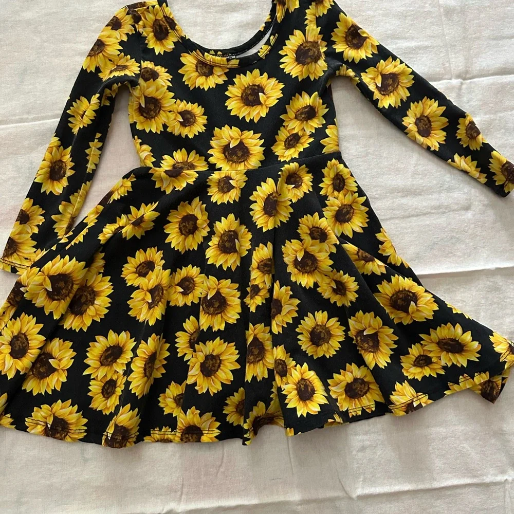 Wild Rich‎ Kids Sunflower Dress