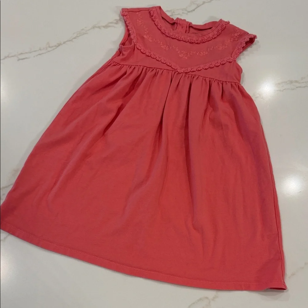Carter's Girls 6 Pink Cotton Dress