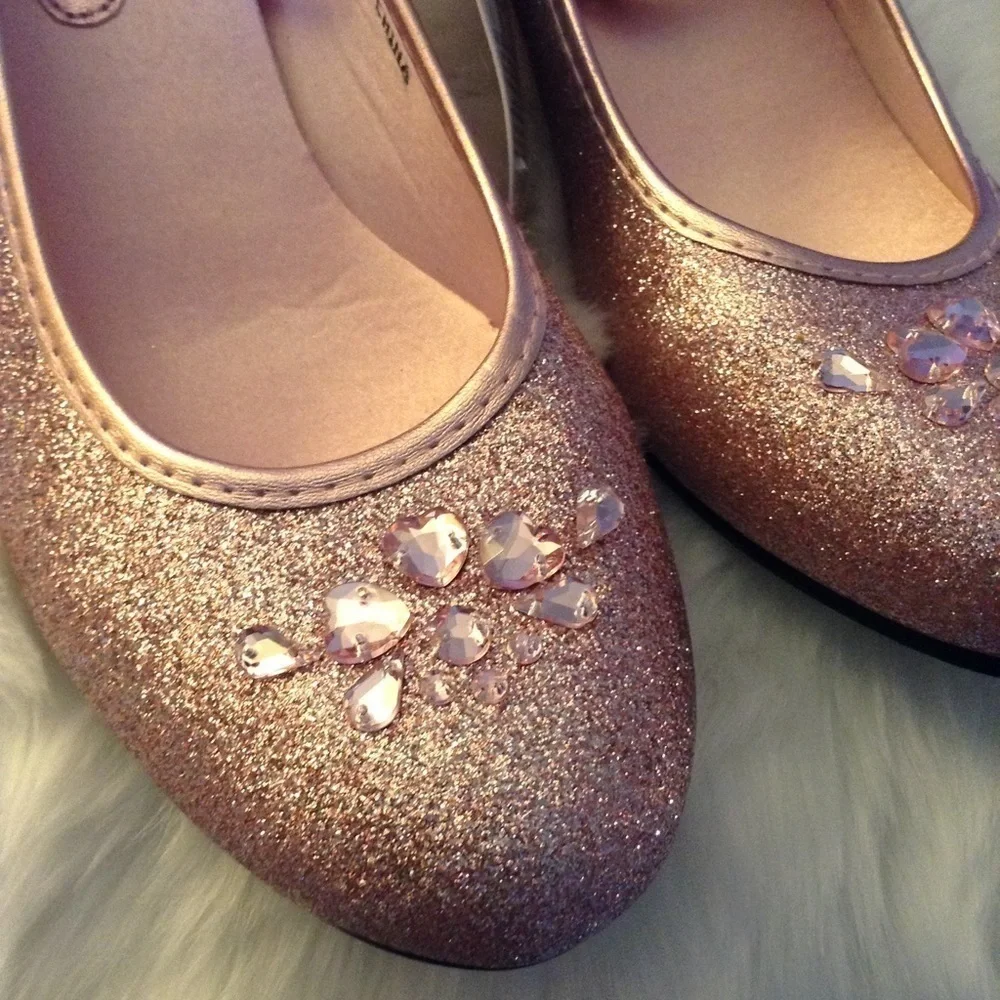 Angel pink glitter