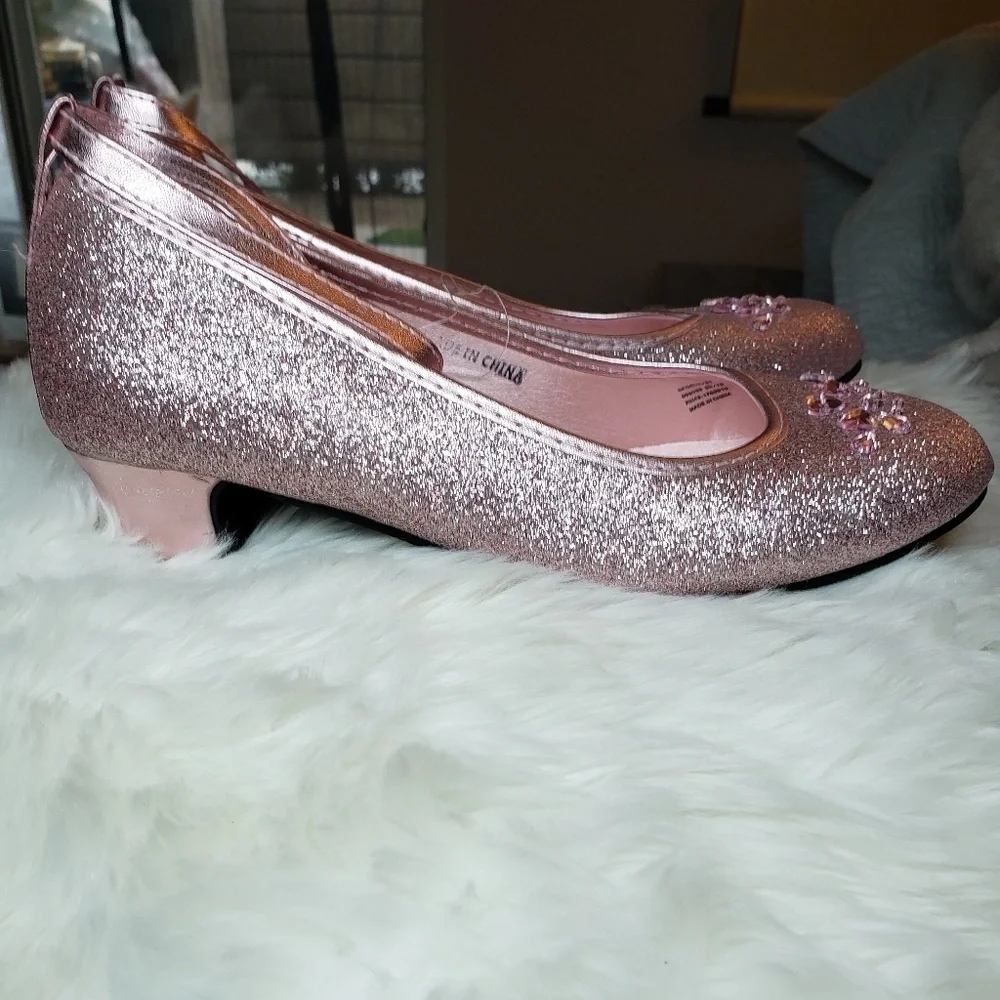 Angel pink glitter