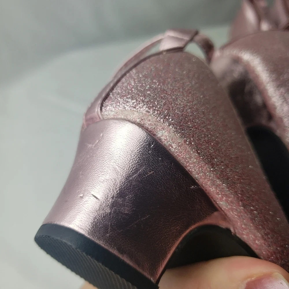 Angel pink glitter