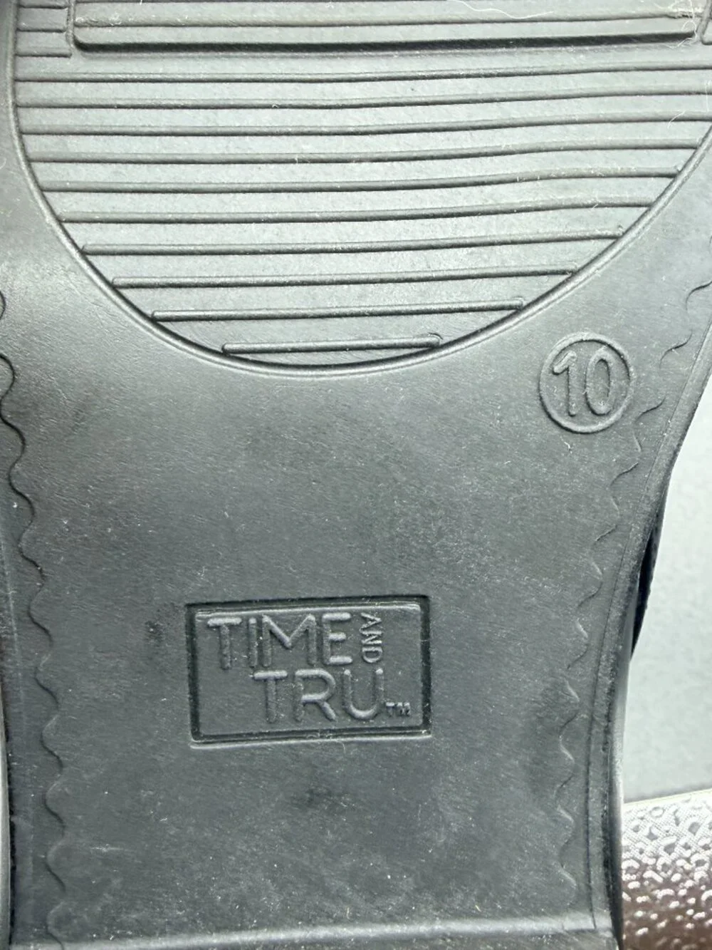 Time and Tru comfortable width heels