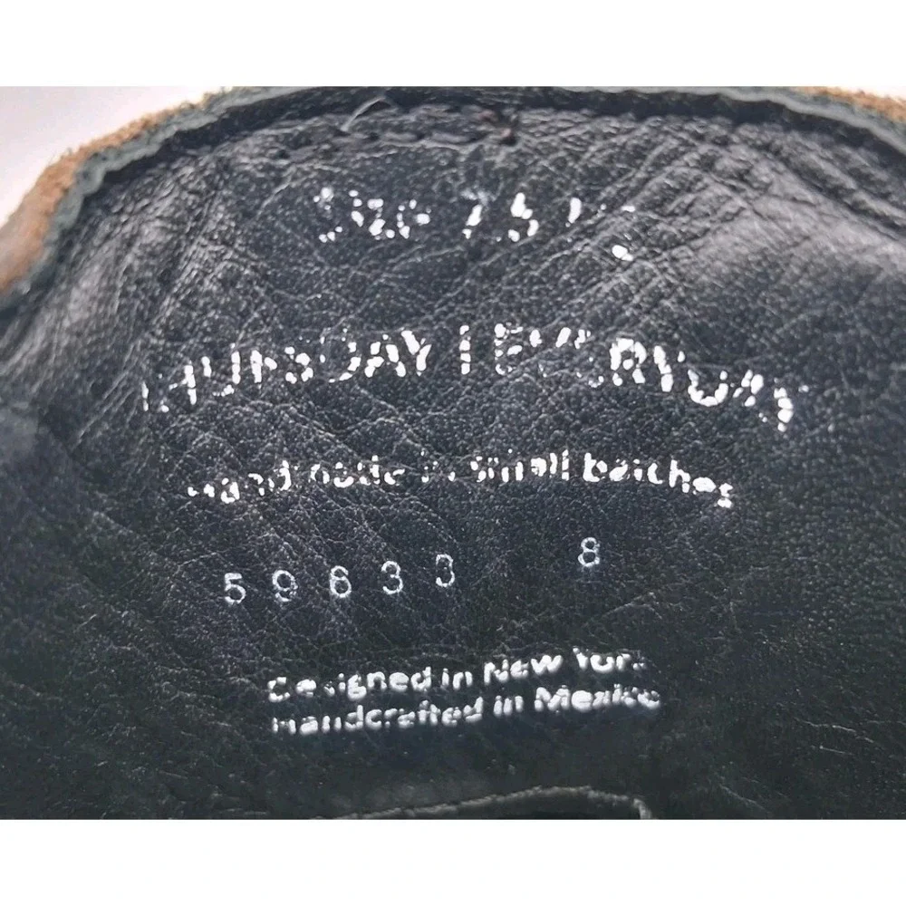 Thursday Boot Company leather show included