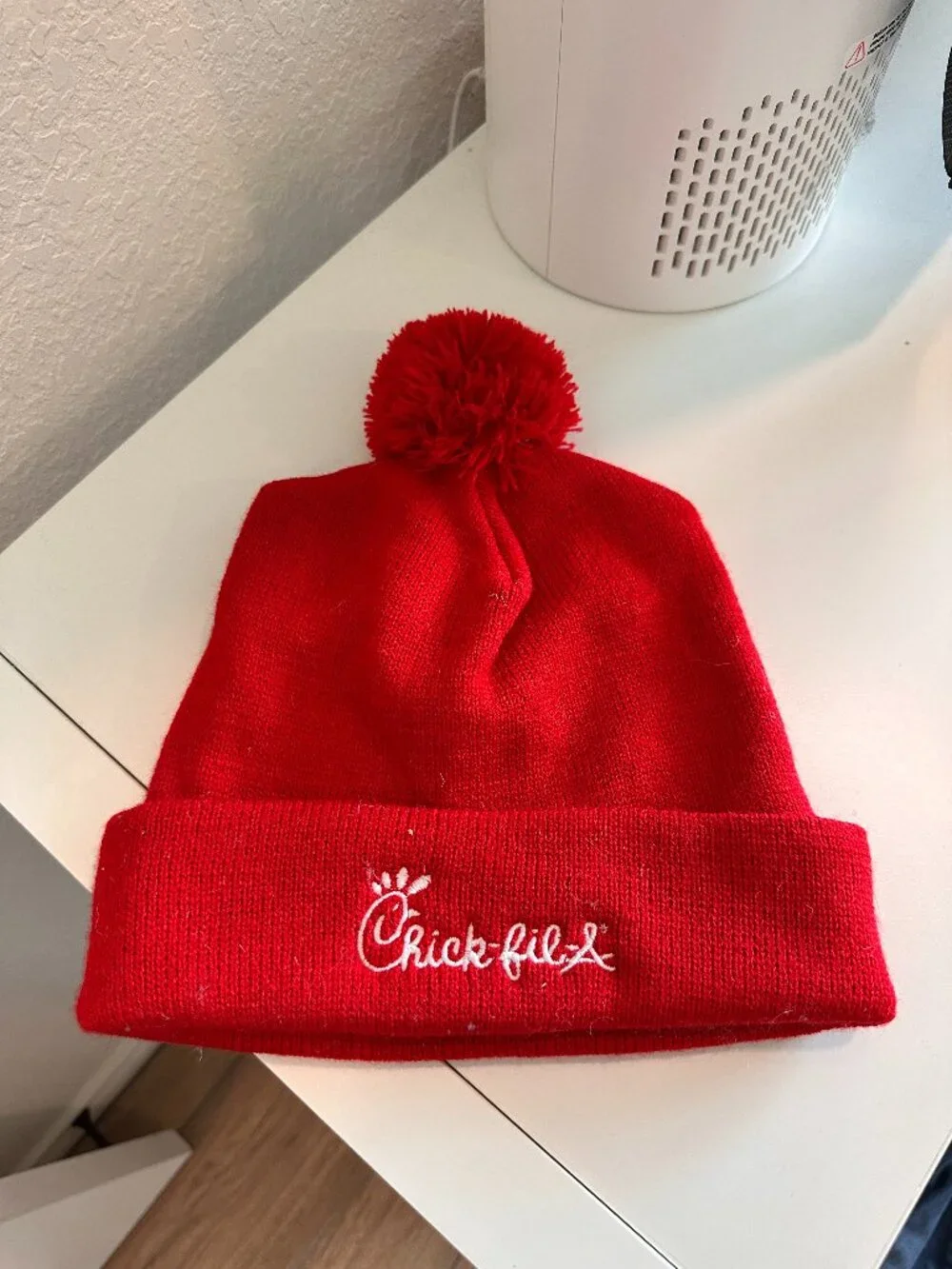 Red Chick-fil-a Beanie