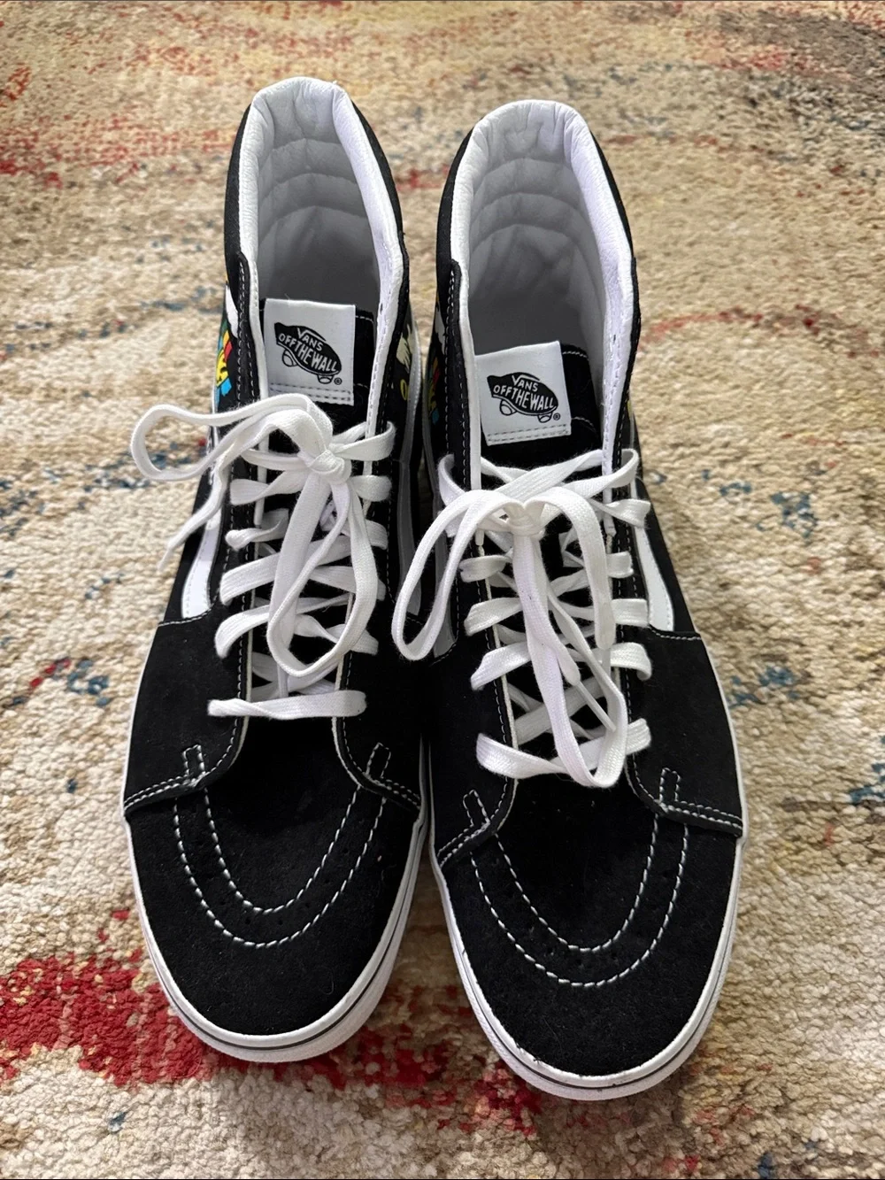 Vans graphics rainbows