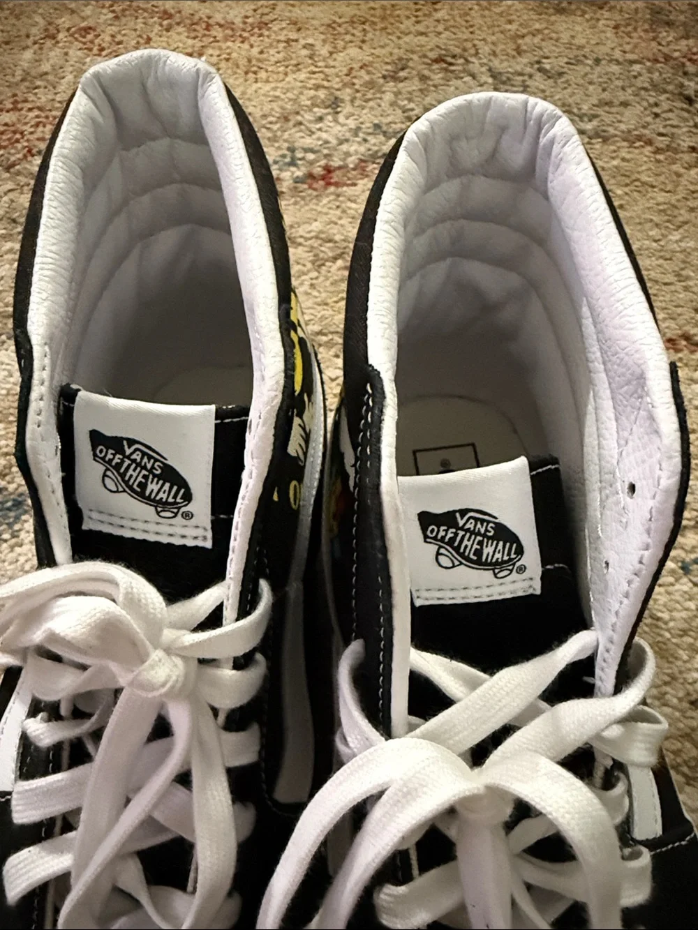 Vans flowers from