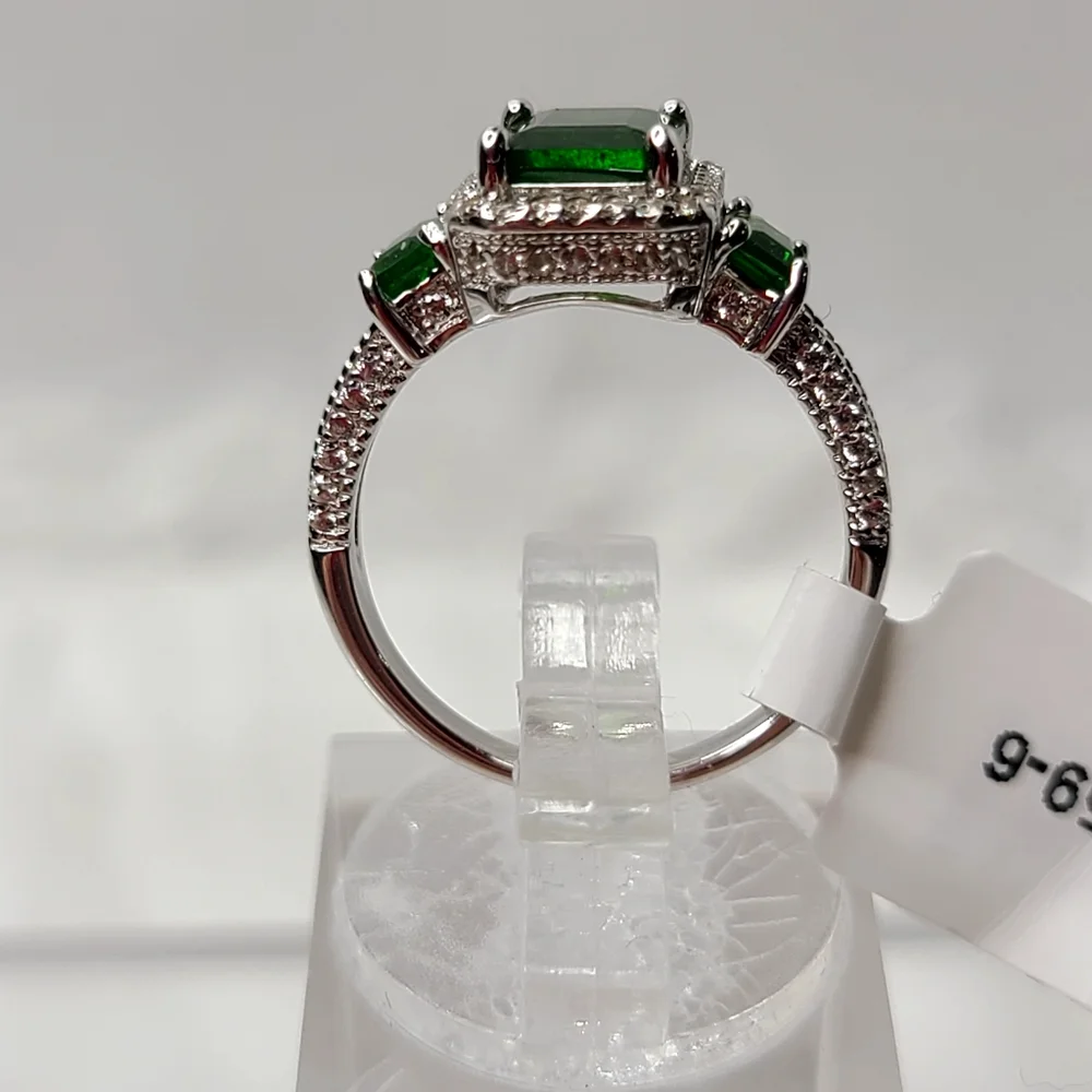 Chrome Diopside beautiful over ring