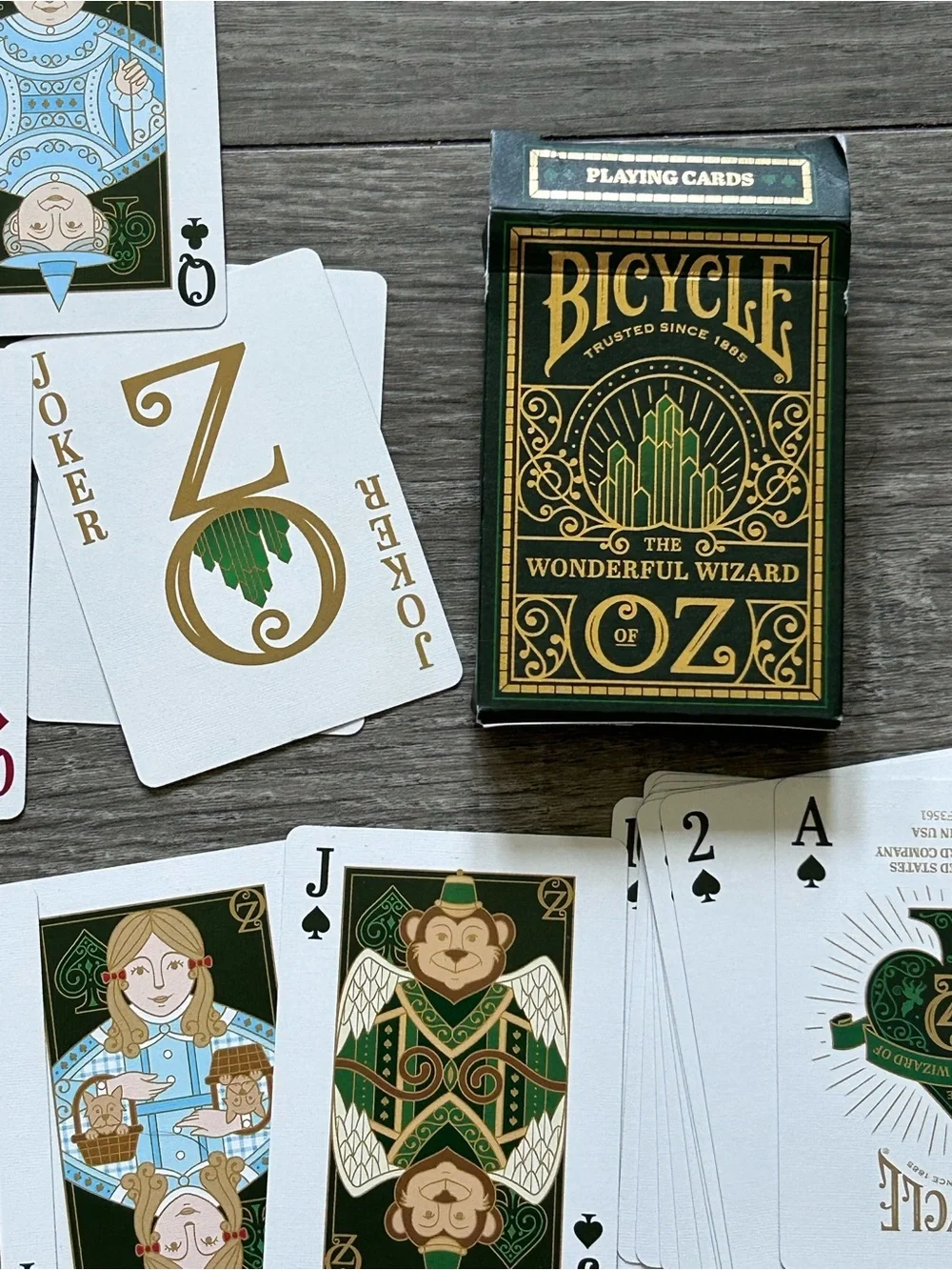 Bicycle never played