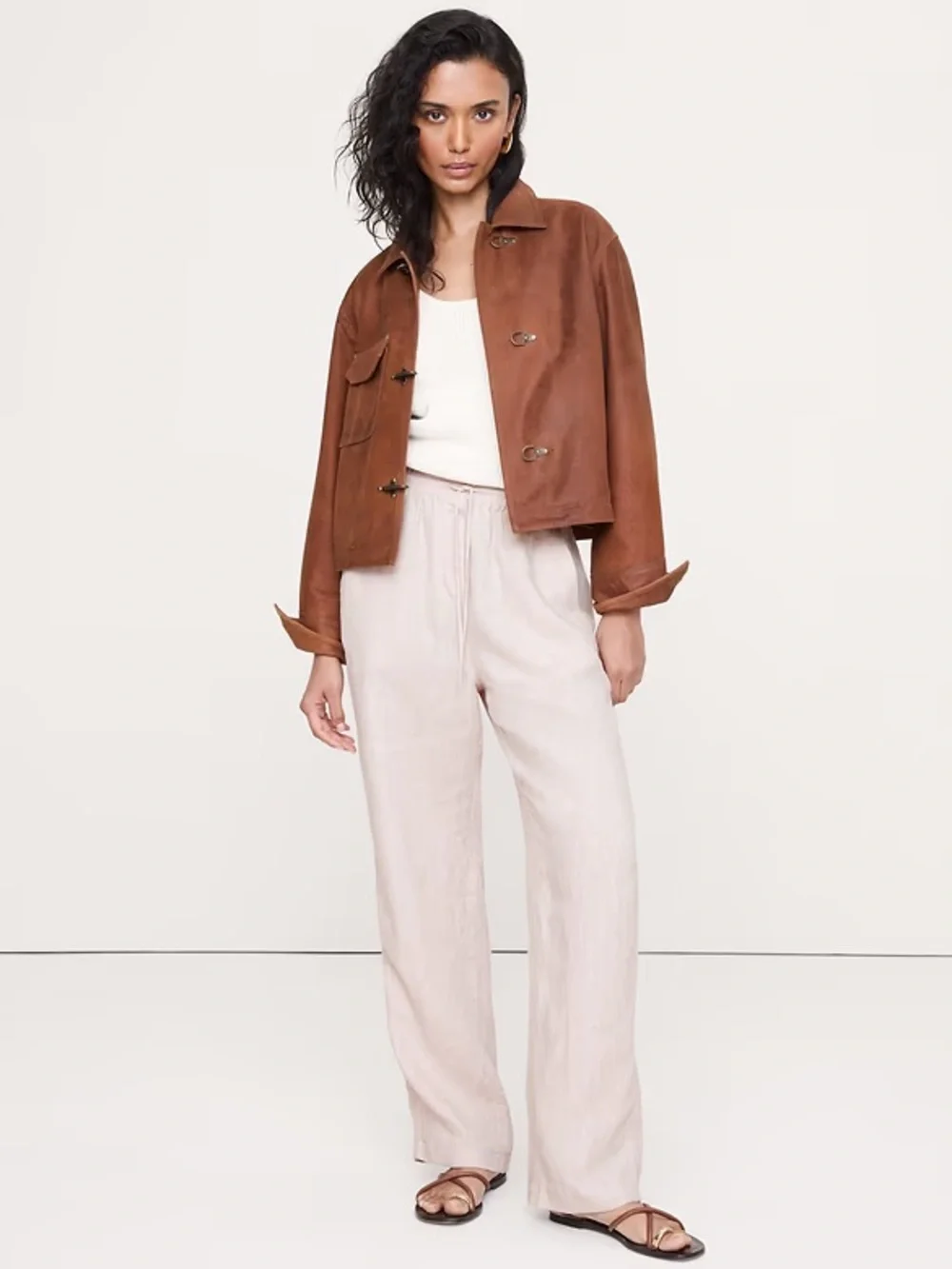 Banana Republic linen simple