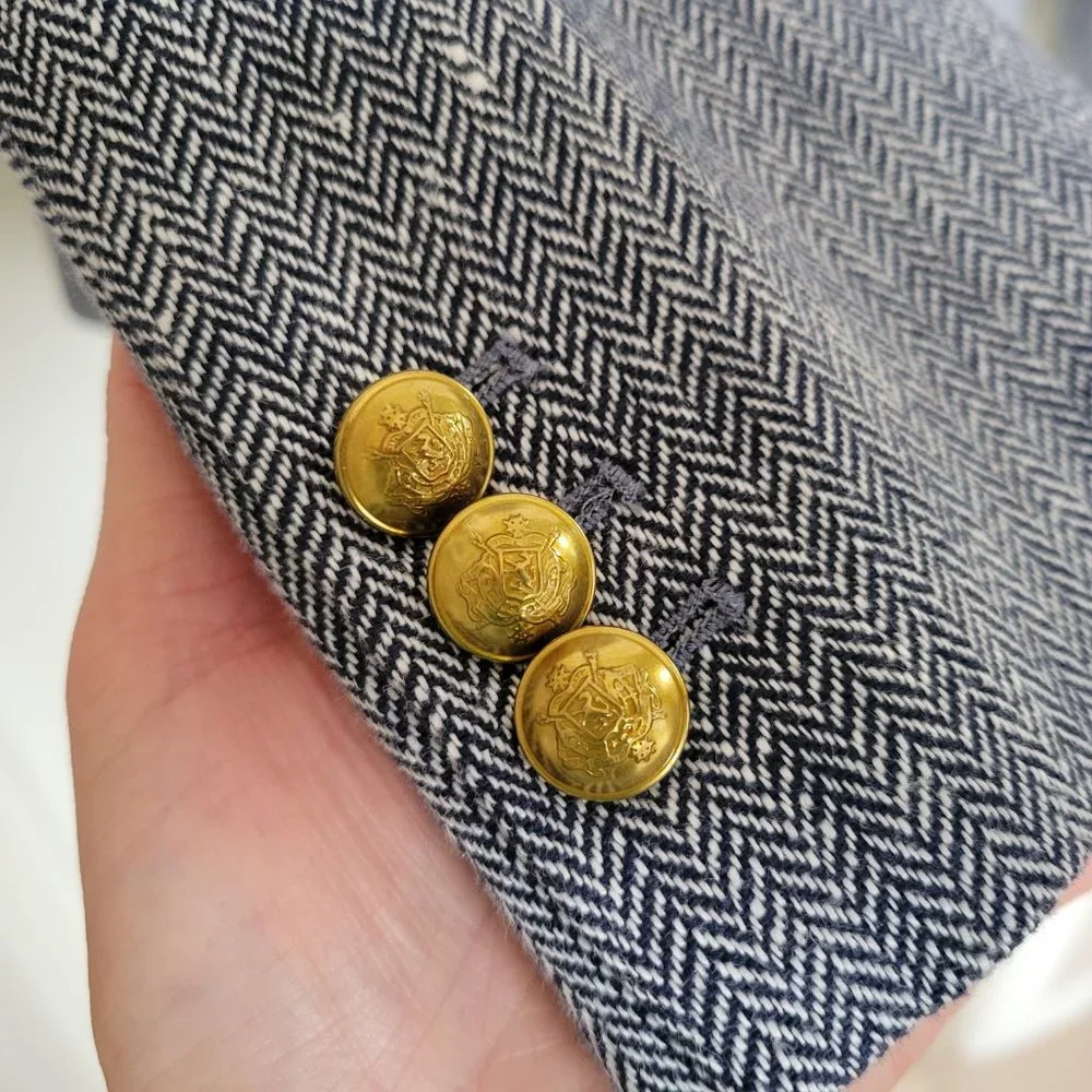 J. Crew herringbone new attached