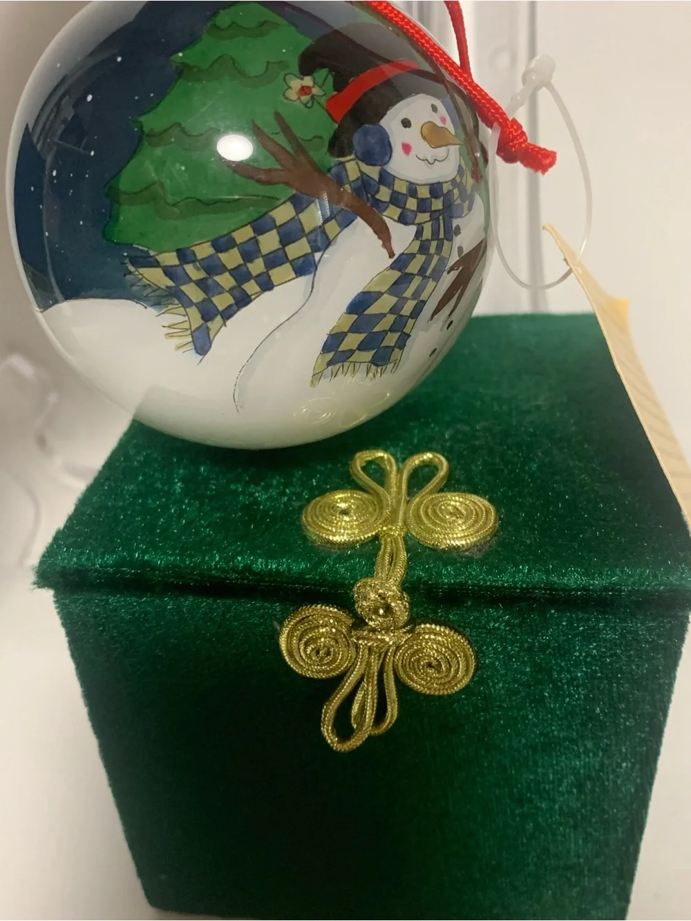 Li Bien li snowman painted