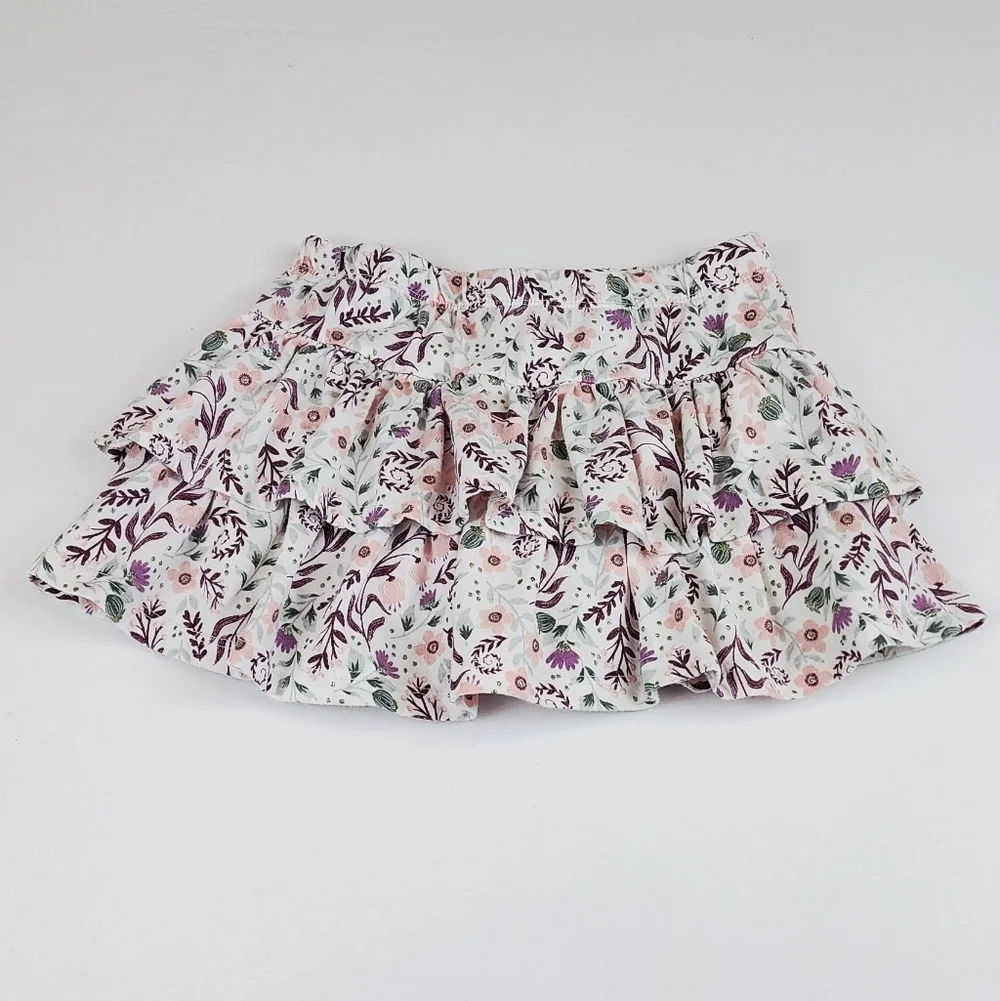 Isaac Mizrahi Floral Layered Skirt