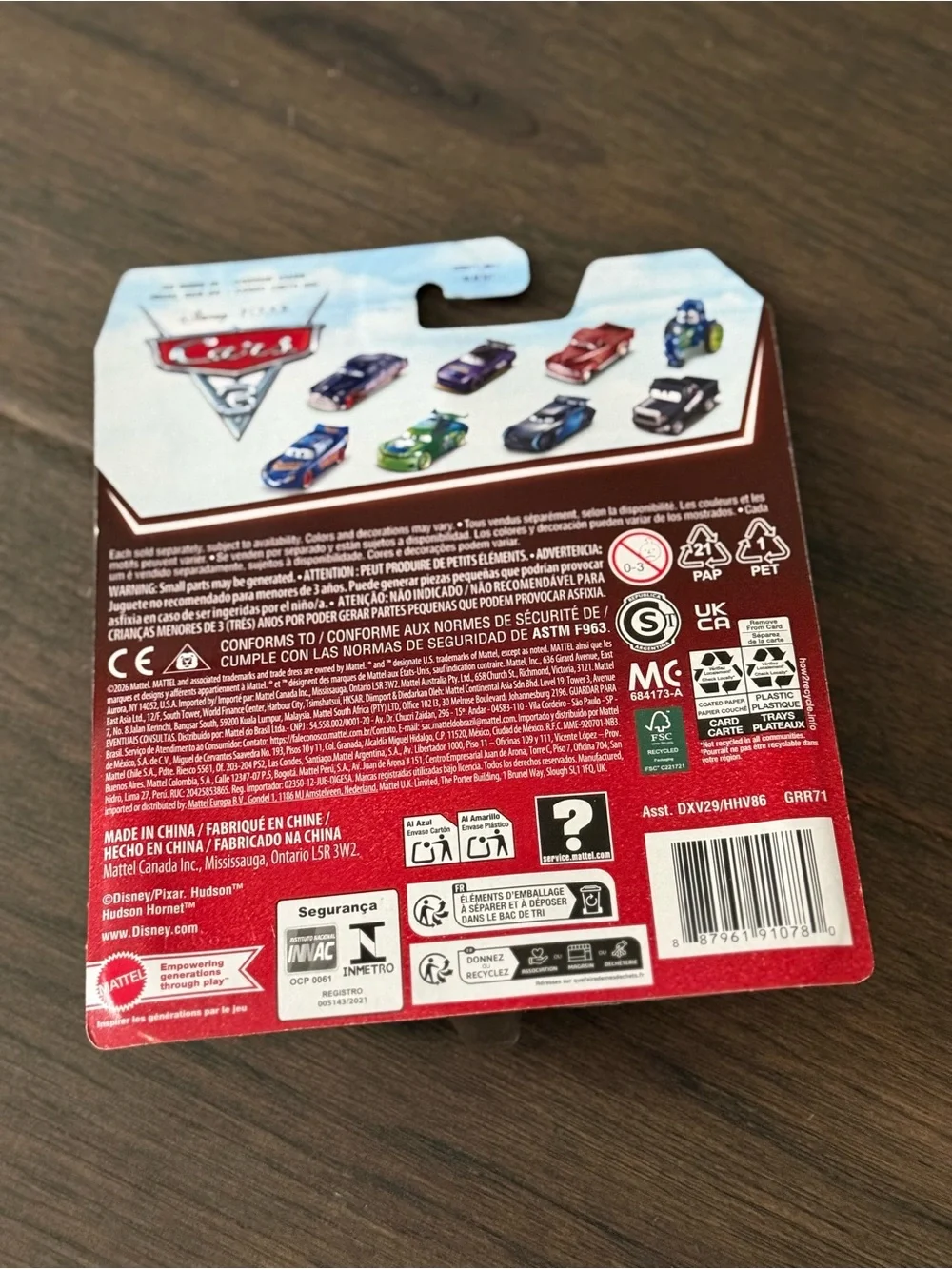 Mattel grille car body