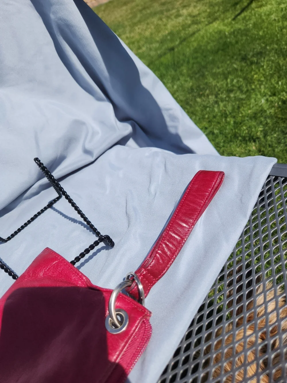 HOBO leather clutch