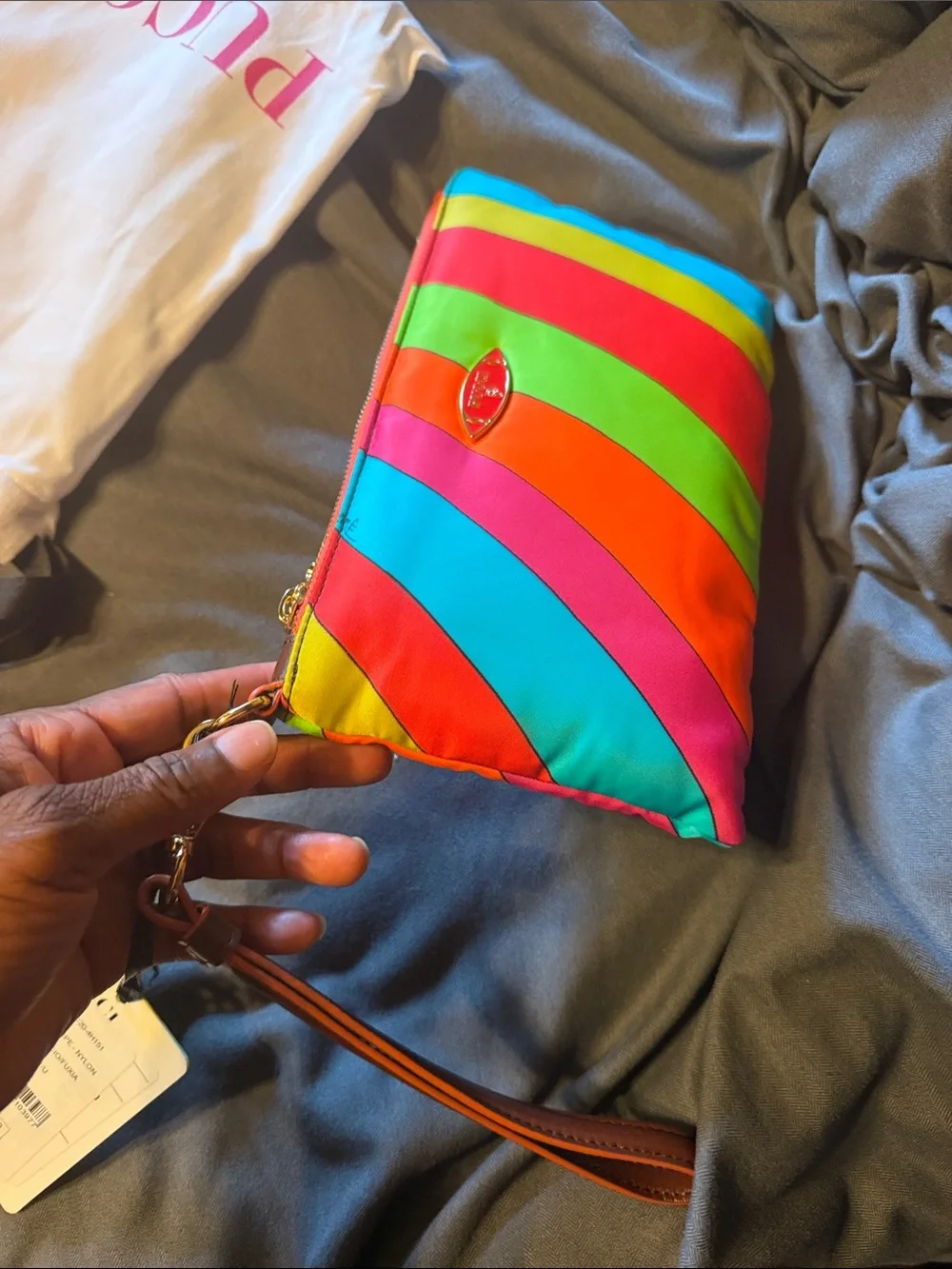 Emilio Pucci wristlet pouch