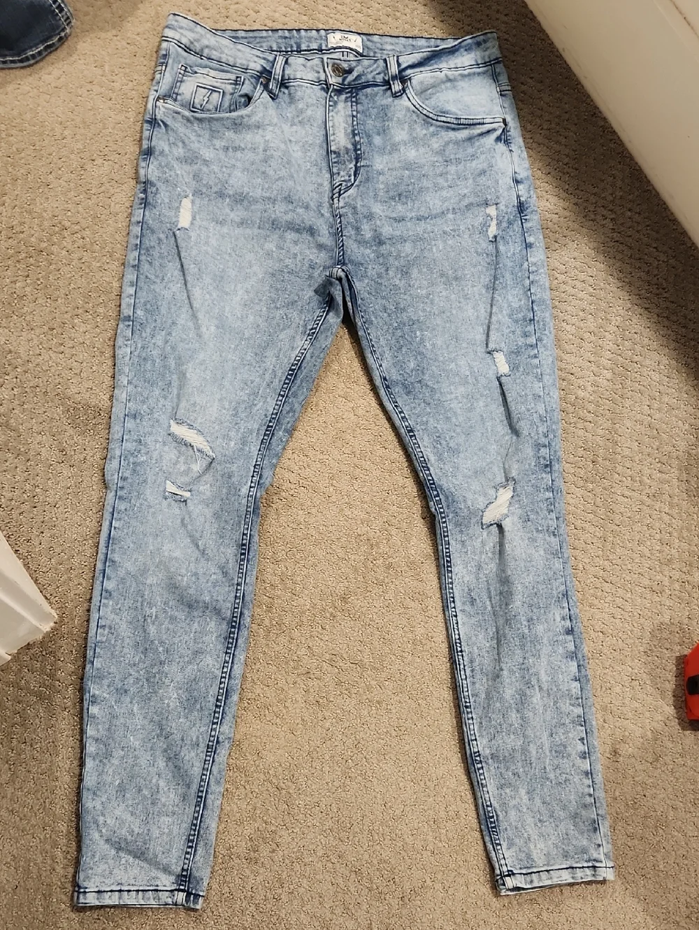 DNM Works Mens Y2K Jeans 
