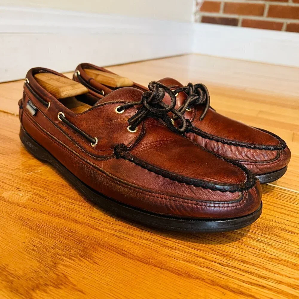 Sebago brown leather