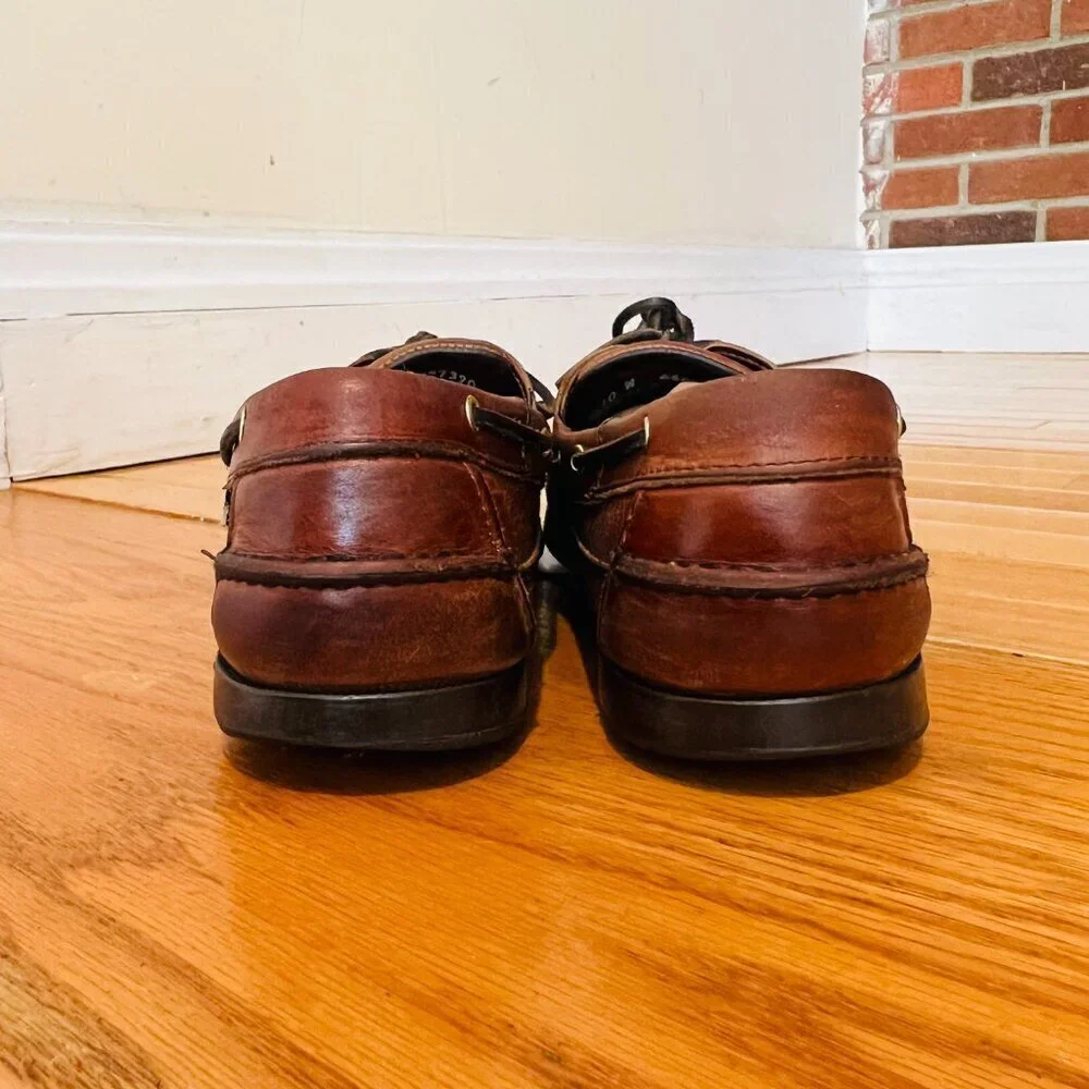 Sebago brown leather