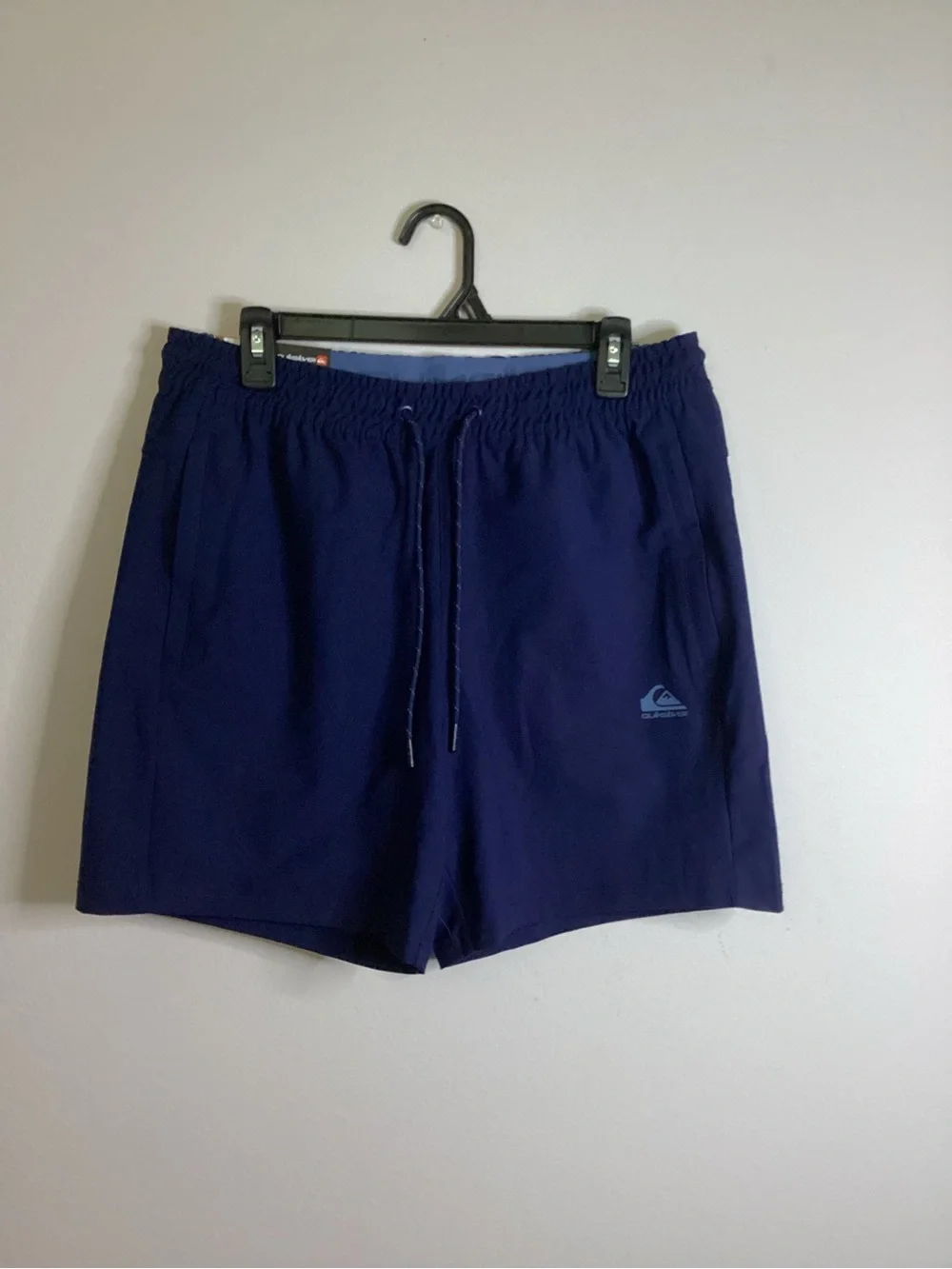 Quiksilver Deep Navy Drawstring Athletic Shorts