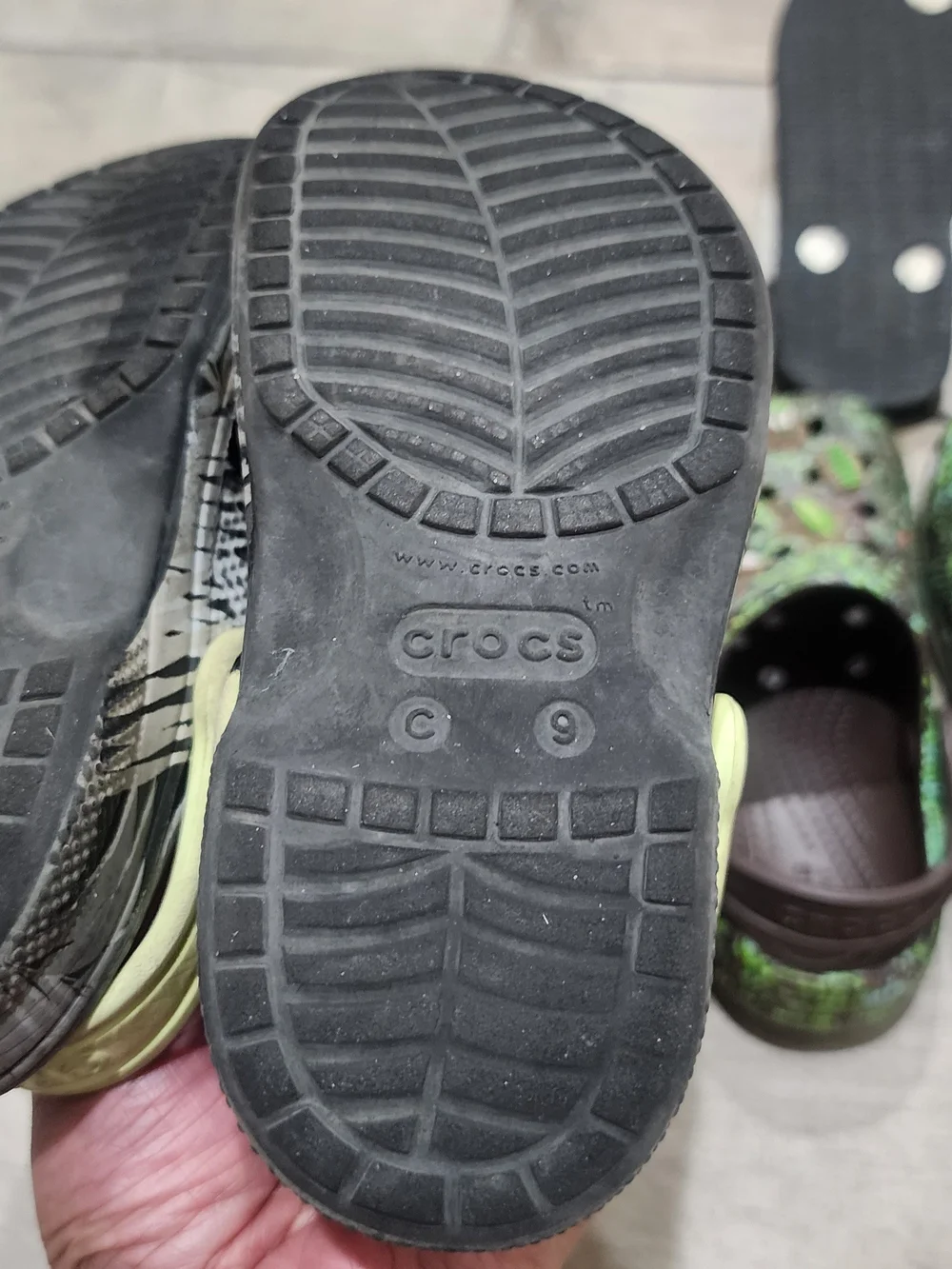 CROCS three sets