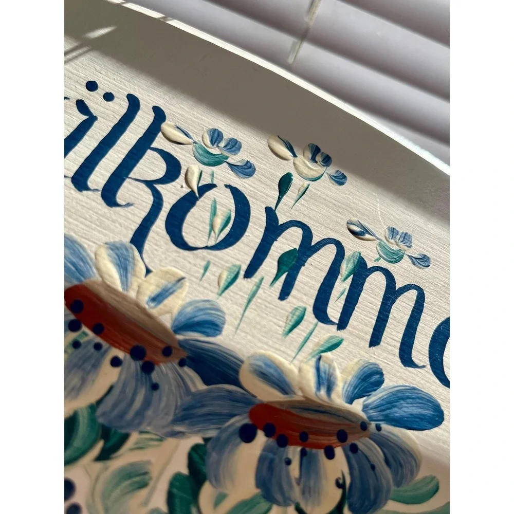 The Unbranded Brand hand‑painted wood