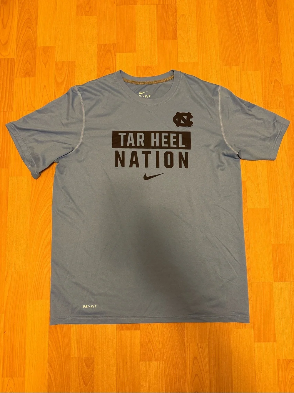 Nike Men’s Tar Heel Nation Dri-FIT T-Shirt - Carolina Blue