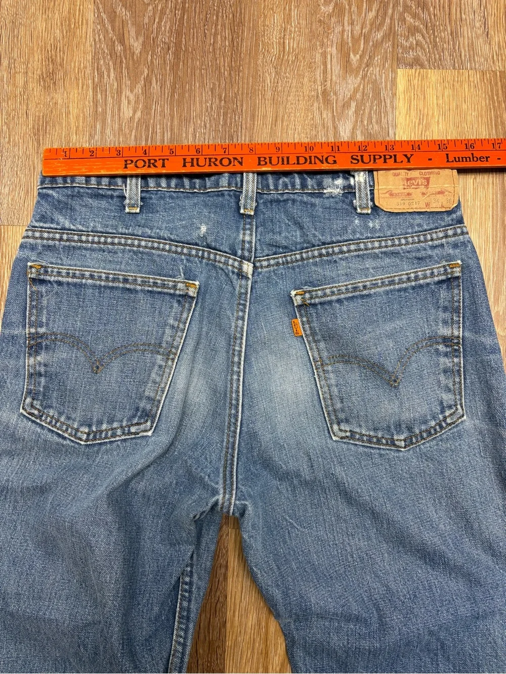 Levis paint stains