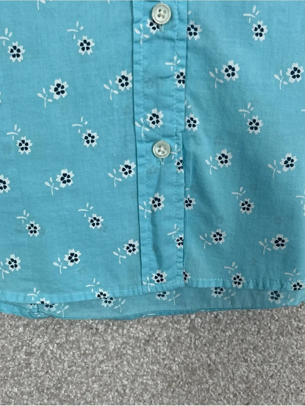 J. Crew crew button cotton