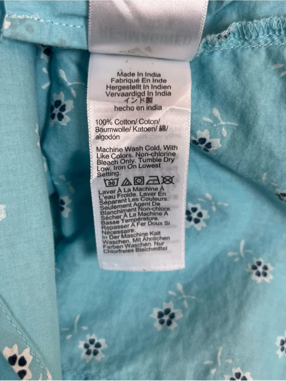 J. Crew 100% front shirt