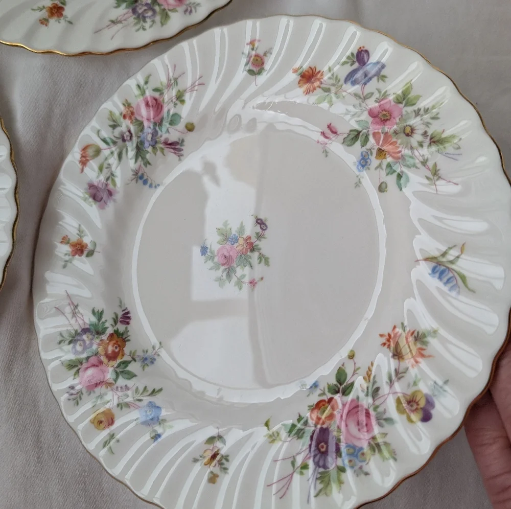 Minton salad plates