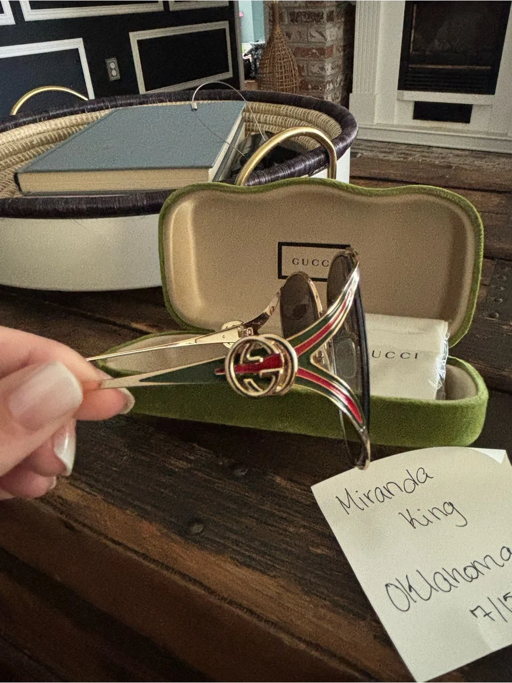 Gucci designer sunglasses