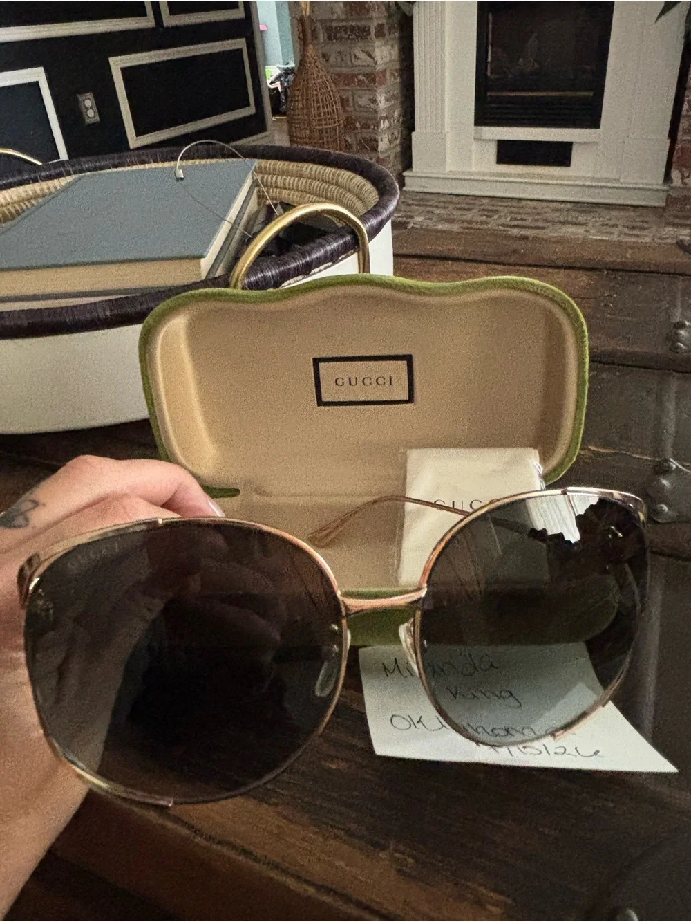 Gucci designer sunglasses